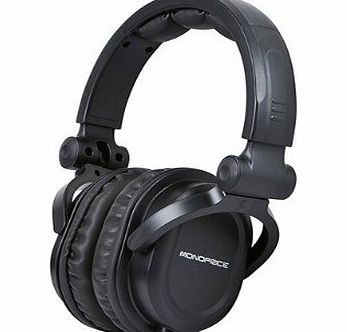 Monoprice Premium Hi-Fi DJ Style Over Ear Pro Headphone