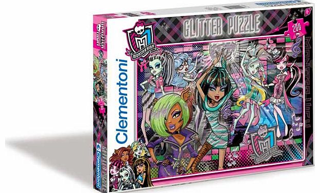 Monster High 200 Piece Glitter Puzzle