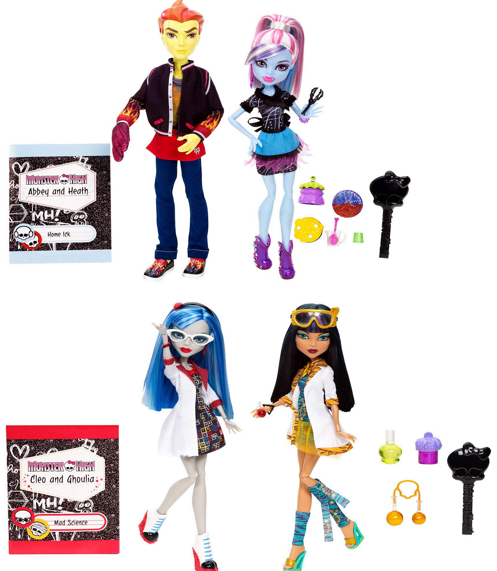 Monster High Classroom 2-pack Doll Assortment