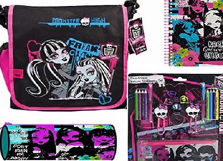 Monster High Filled School Messenger Bag.