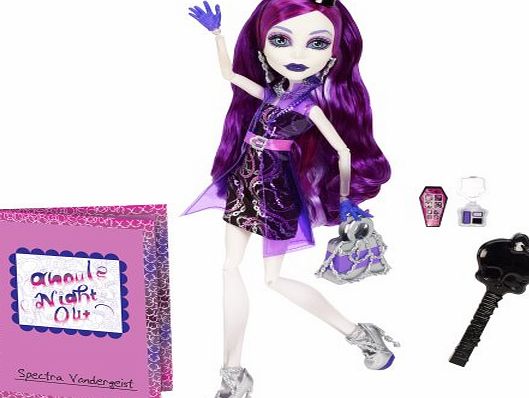 Monster High Ghouls Night Out Doll Spectra Vondergeist