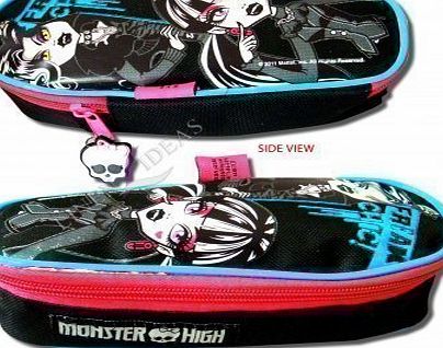 Monster High Kids Childrens Girls Monster High Coffin Pens Pencil Case School Stationary Gift