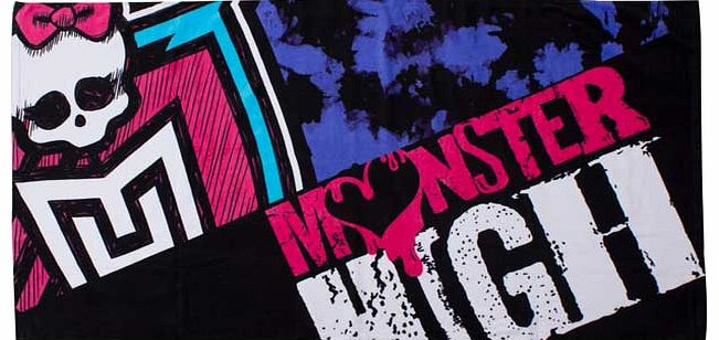 Monsters High Beasties Towel