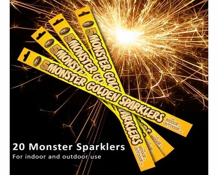 Monster Sparklers pack of 20 4589CX