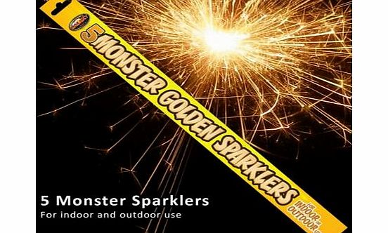 Monster Sparklers pack of 5 4588CX