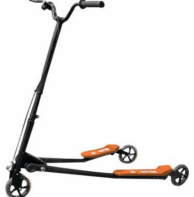 Swing Scooter - Black and Orange