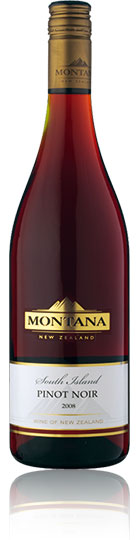 Montana South Island Pinot Noir 2008