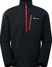 Montane, 1296[^]256762 Mens Volt Pull On Half Zip Fleece - Black