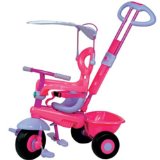 Pink Smart Trike Plus - Girls