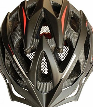 Special Ultralight Adult Sport Cycling Helmet In-Mold Tech,Mountain MTBamp;Road Dual Purpose with Removable Visor,Lightweight Design,EPSUnisex Women Men[9.7 oz][21 vent] Blackamp;Red