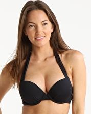 Moontide, 1295[^]154547 Contours Booster Underwired Halter - Black