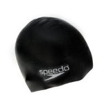 Speedo Silicone Cap Senior Black -