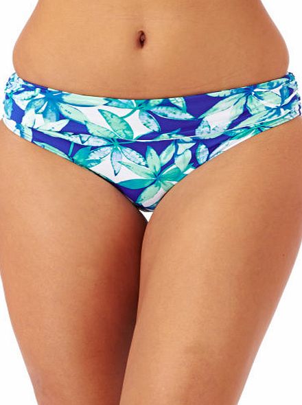 Moontide Womens Moontide Rainforest Ruched Front Bikini