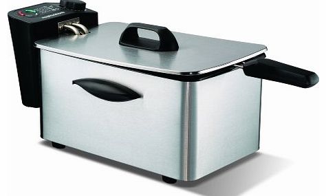 Morphy Richards 45082 Deep Fat Fryer 3l, Brushed Stainless Steel