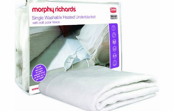 Morphy Richards 75187 EPP Polar Fleece 4-Heat - Single