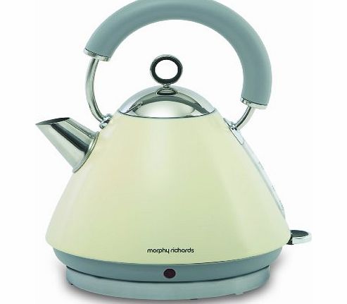 Morphy Richards Accents 43775 Pyramid Kettle - Cream