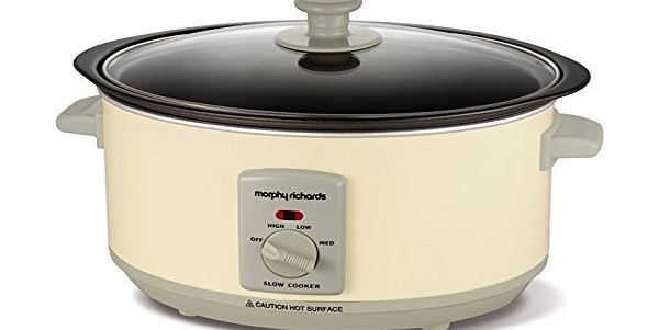 Accents 460002 3.5 Litres Slow Cooker - Cream