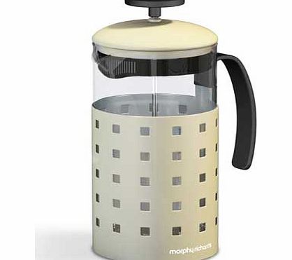 Morphy Richards Accents 8 Cup Cafetiere - Cream