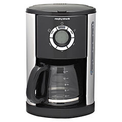 Accents Jet Black Filter Coffee Maker