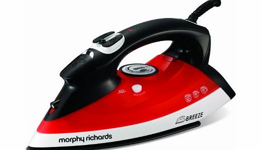 Morphy Richards Breeze 300203 Iron with Auto Shut Off 300 ml 2.2 KW - Black/Red