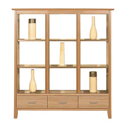 Morris Furniture Horizon Open Bookcase - Natural Oak
