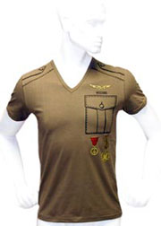 Moschino Military Print t-shirt
