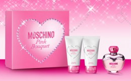 Moschino Pink Bouquet Eau De Toilette Coffret 50ml
