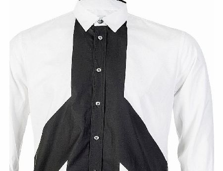 Moschino Poplin White Long Sleeve Shirt