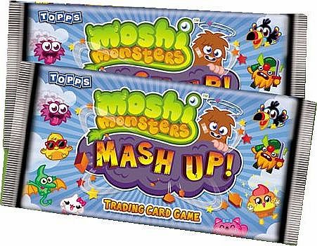 Moshi Monsters Mash Up Trading Card (6 X Packets)