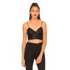 Motel Montanna Crackle Top in Black