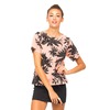 Motel Pacey T Shirt Blouse in Two Tone Floral