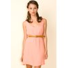 Motel Sonia Dress in Shell Pink