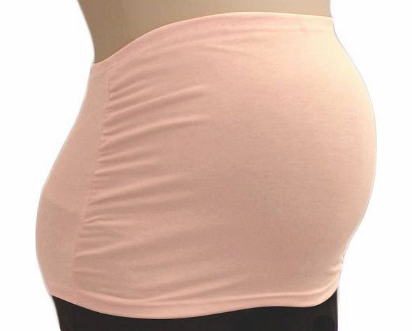 Mothershape Baby Bump Bum Maternity Band (Light Pink) Pregnancy Abdominal Support Belly Girdle