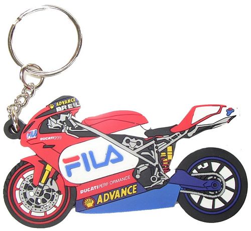 Moto GP Merchandise Ducati Bike Keyring