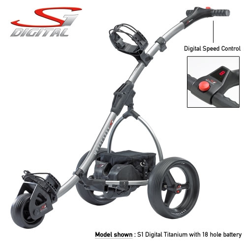 MotoCaddy S1 Digital Electric Golf Trolley -