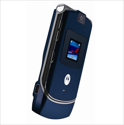 Motorola V3X UNLOCKED - COSMIC BLUE