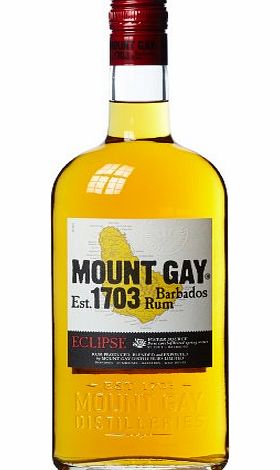 Mount Gay  Eclipse Gold Rum From Barbados 70cl Bottle