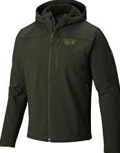 Mountain Hardwear, 1296[^]255942 Mens Ruffner Hybrid Hooded Jacket - Greenscape