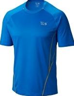 Mountain Hardwear, 1296[^]235965 Mens WickedCool Short Sleeve Tee - Hyper Blue