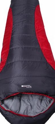 Mountain Warehouse Summit 300 3/4 season -2C -4C Cold Weather Warm Festival Adult Sleeping Bag Zip Orange Right Handed Zip