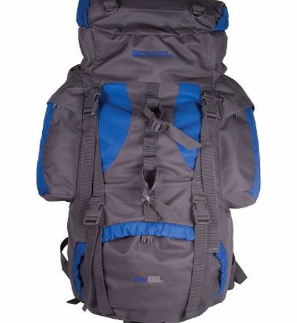 Mountain Warehouse Tor 65L Large Rucksack Backpack Back Pack Walking Hiking Camping Bag Red One Size