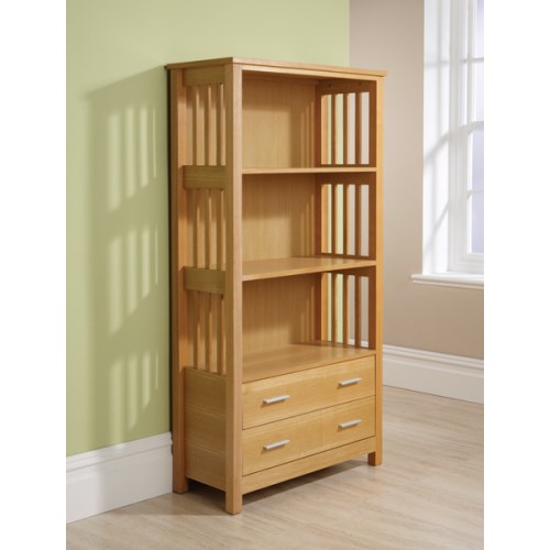 Mountrose Ashford Solid Wood 2 Shelf Bookcase