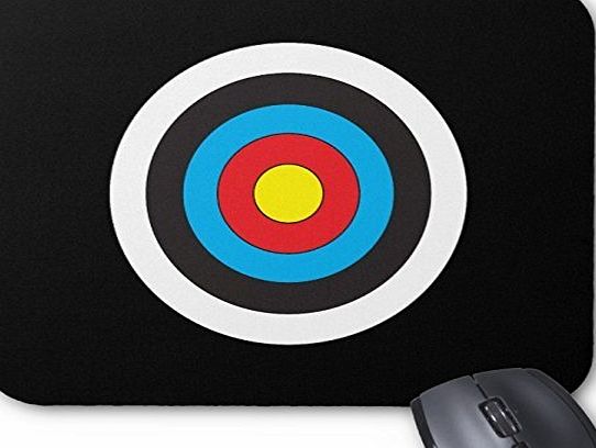 Mouse Pad Archery Target Mouse Pad Great Office Accessory and Gift