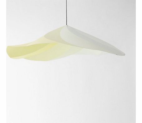 Moustache Chantilly hanging lamp Pale yellow `One size