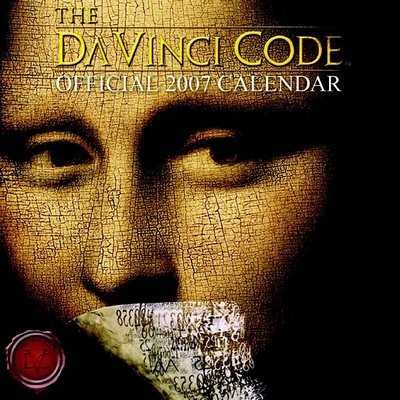 Movie Da Vinci Code 2006 Calendar
