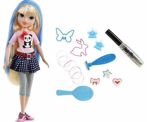 Magic Hair Stamp Designer - Avery Doll