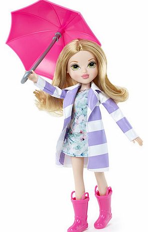 Moxie Girlz Raincoat Colour Splash Doll Bryten