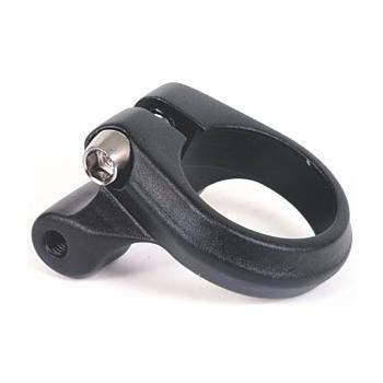Single Bolt Seat Post Clamp With Rack Mount