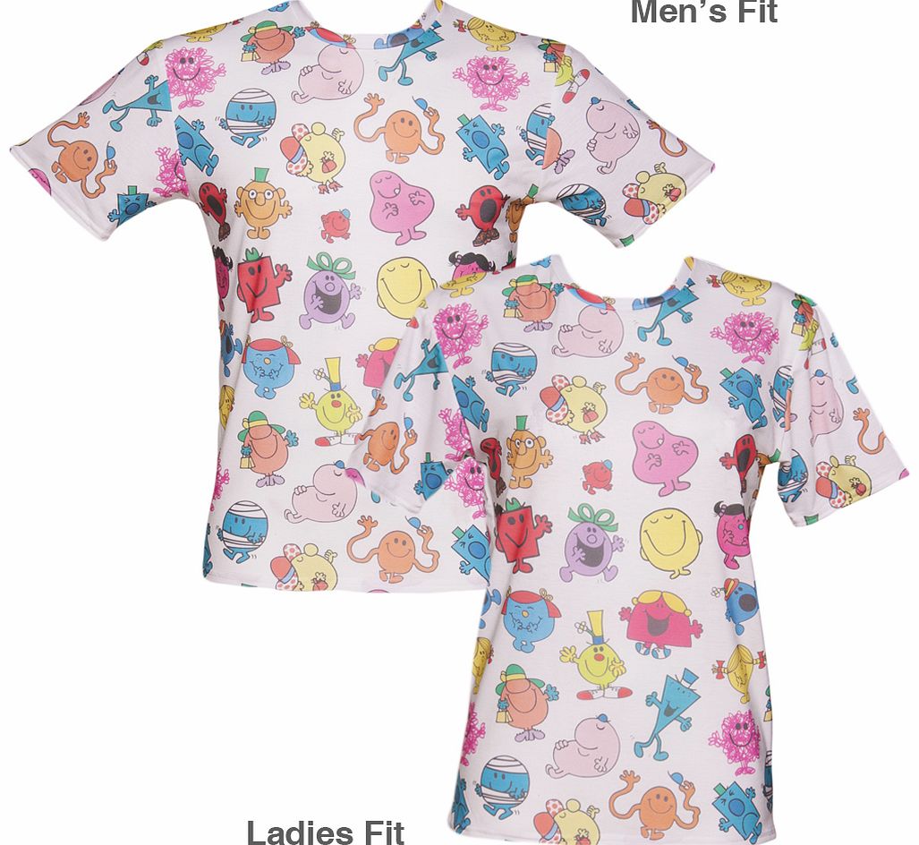 EXCLUSIVE Unisex Mr Men All Over Print Character