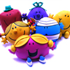 mr men and Little Miss Characters - Small